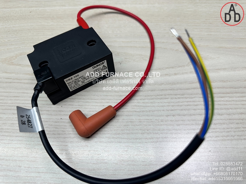 DEZ-100 with Ignition Cable 370mm and Power Plug (1)